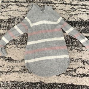 Knitted Sweater hoodie.